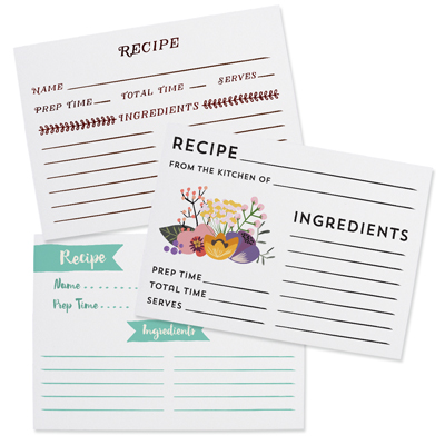 Recipe Cards