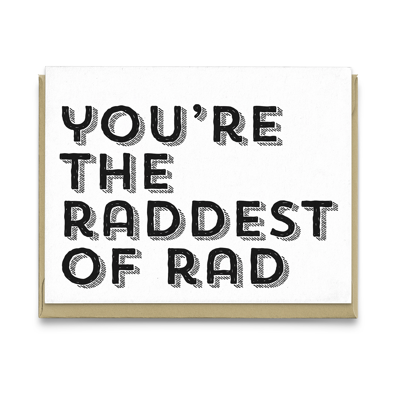 Raddest of Rad Greeting Card