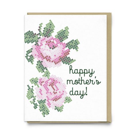 Mother’s Day Stitches Greeting Card