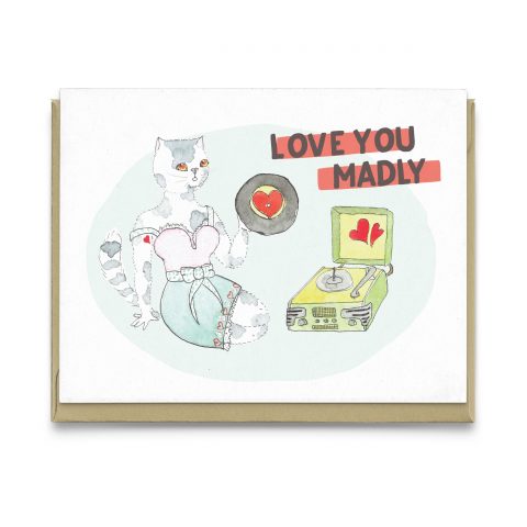 Love You Madly Greeting Card