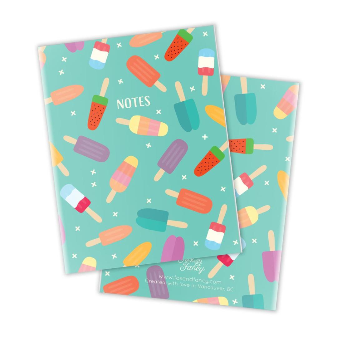 Notebook - Popsicles