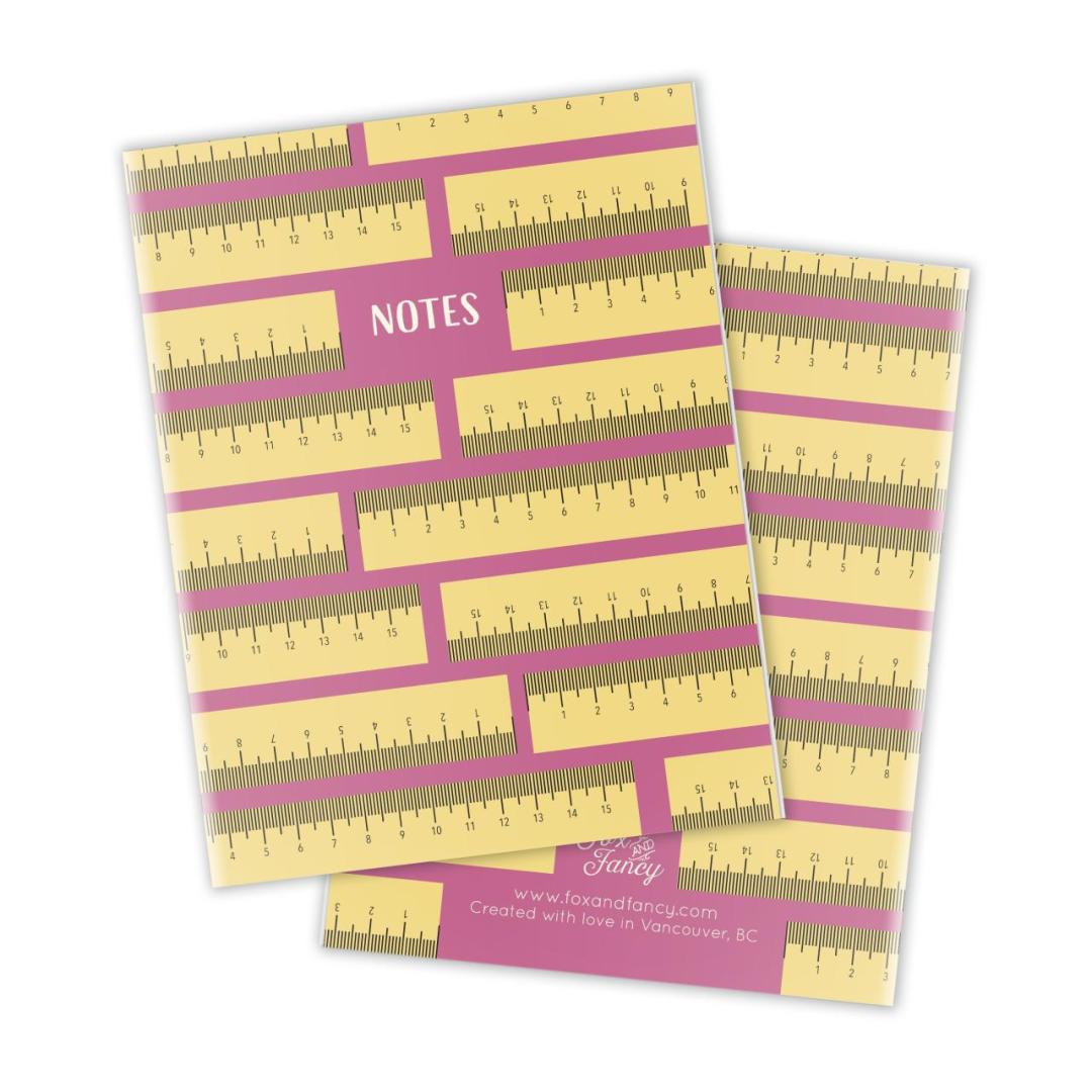 Notebook - Rulers